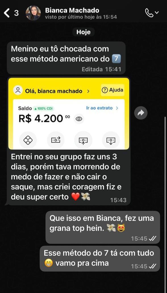 Comprovante de pagamento